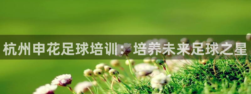 耀世平台注册开户要求：杭州申花足球培训：培养未来足球